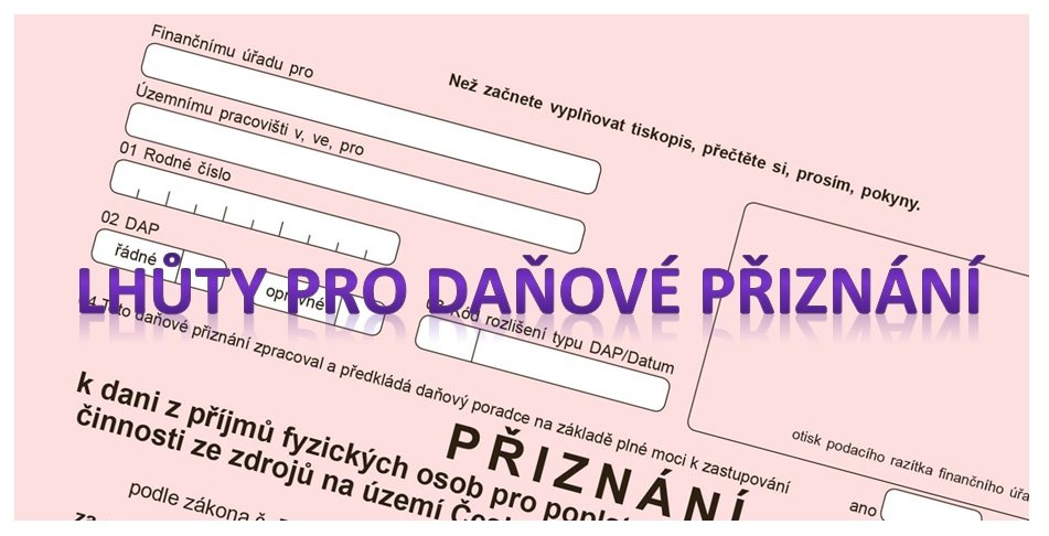 Změna lhůty pro podání daňového přiznání v roce 2021