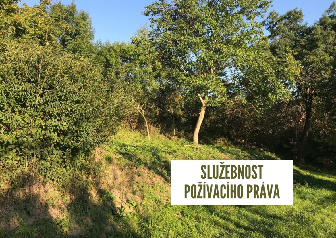 Služebnost požívacího práva