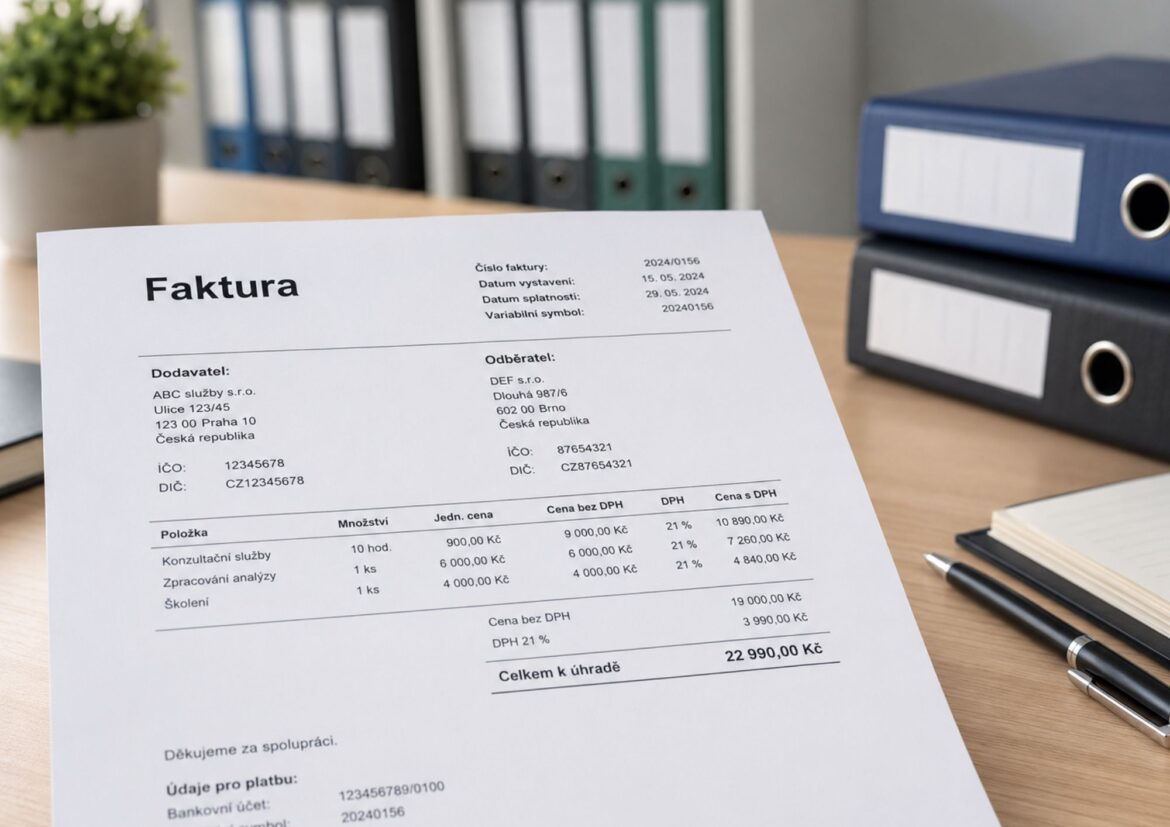 Faktura bez chyb – povinné náležitosti faktury a daňového dokladu