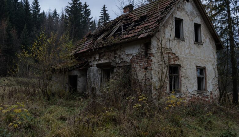 opuštěný dům